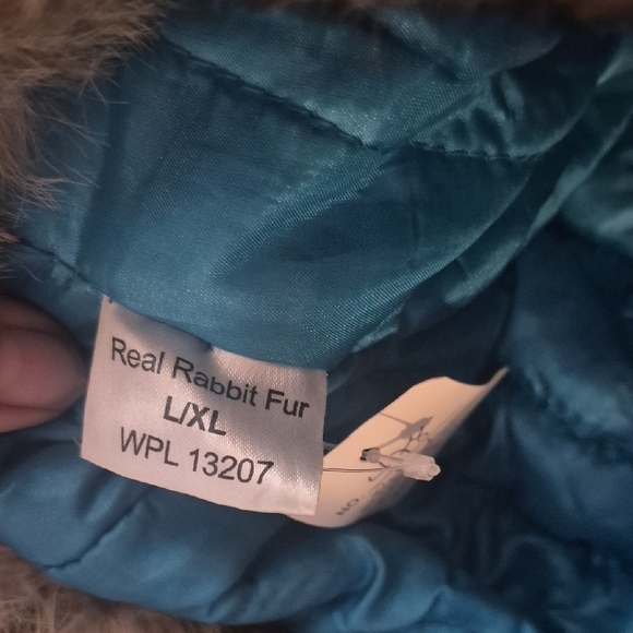 Women's Rabbit Fur Trapper Hat - Picture 2 of 7